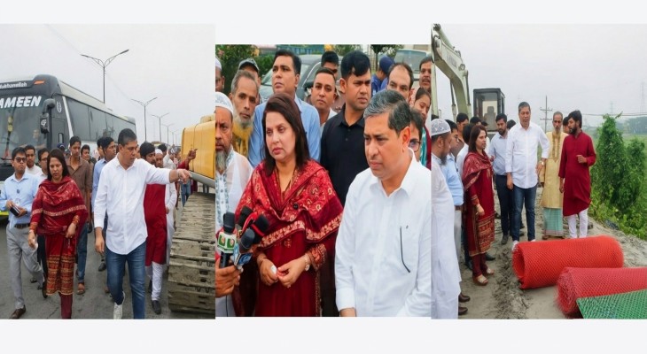 ২০ বছর পর আমিনবাজার-হেমায়েতপুর সড়ক দুর্গন্ধমুক্ত ও সৌন্দর্যবর্ধনের কাজ শুরু